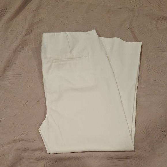 Chico's Pants - Chico's Women's White Trousers Size 10